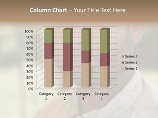 Years Man Green Eyes PowerPoint Template