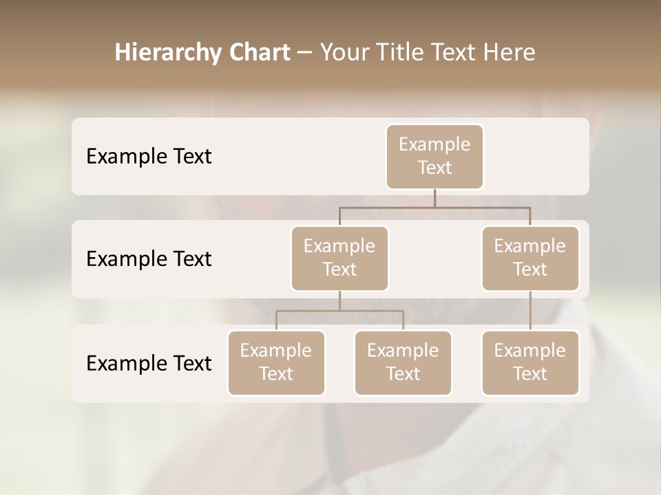 Years Man Green Eyes PowerPoint Template