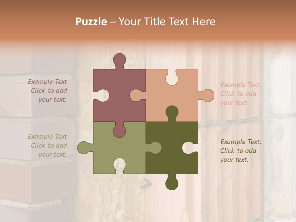 Facade Mineralwool Bricking PowerPoint Template