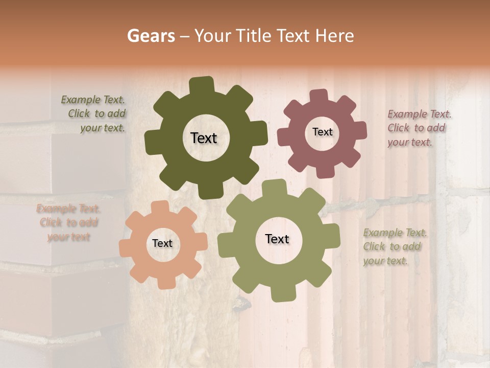 Facade Mineralwool Bricking PowerPoint Template