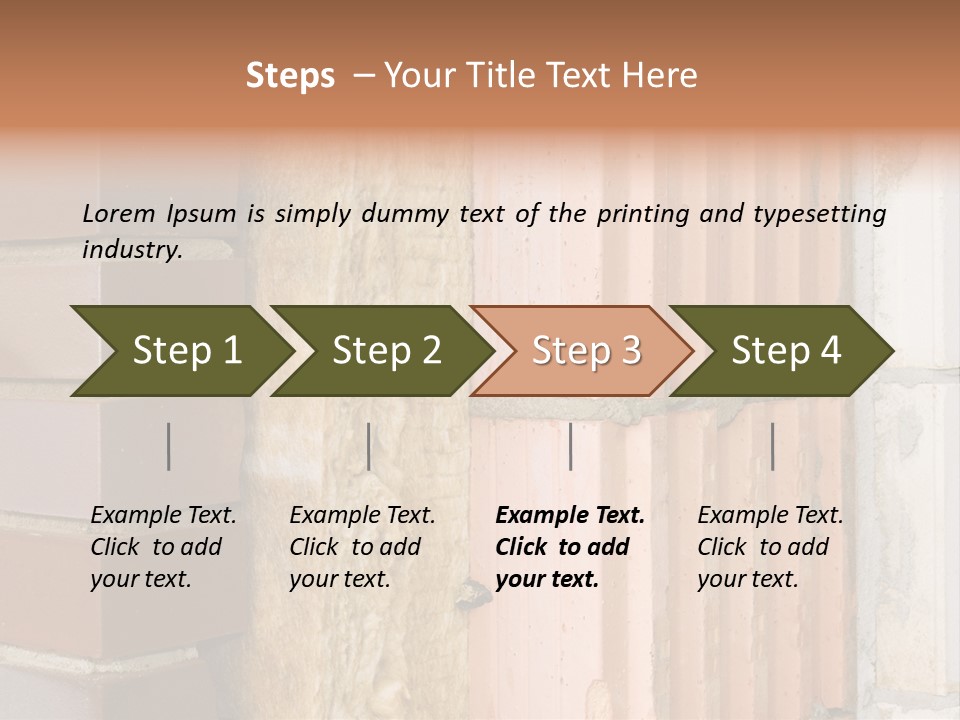 Facade Mineralwool Bricking PowerPoint Template
