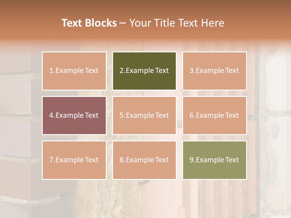 Facade Mineralwool Bricking PowerPoint Template