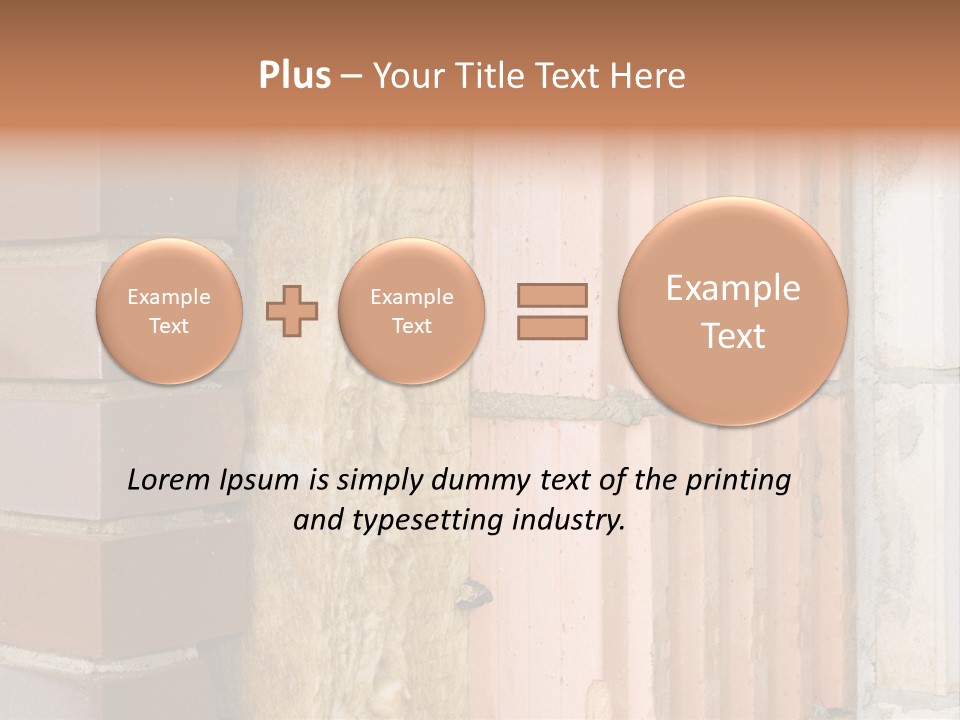 Facade Mineralwool Bricking PowerPoint Template