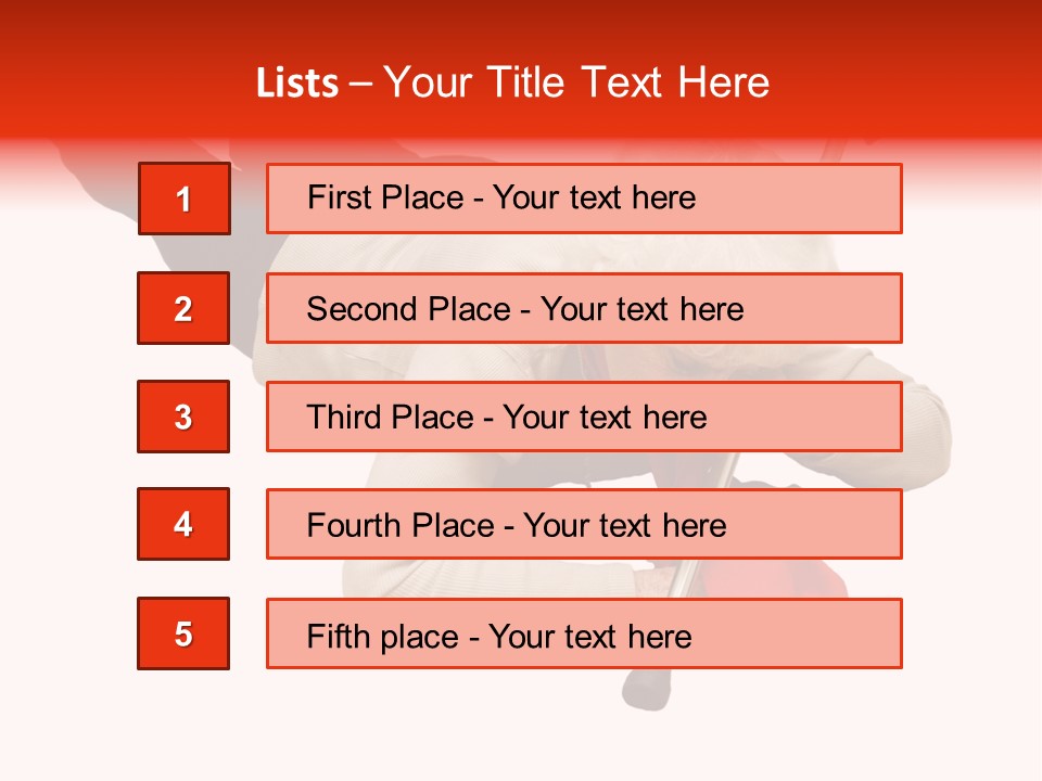 Alone Mobility Handicapped PowerPoint Template