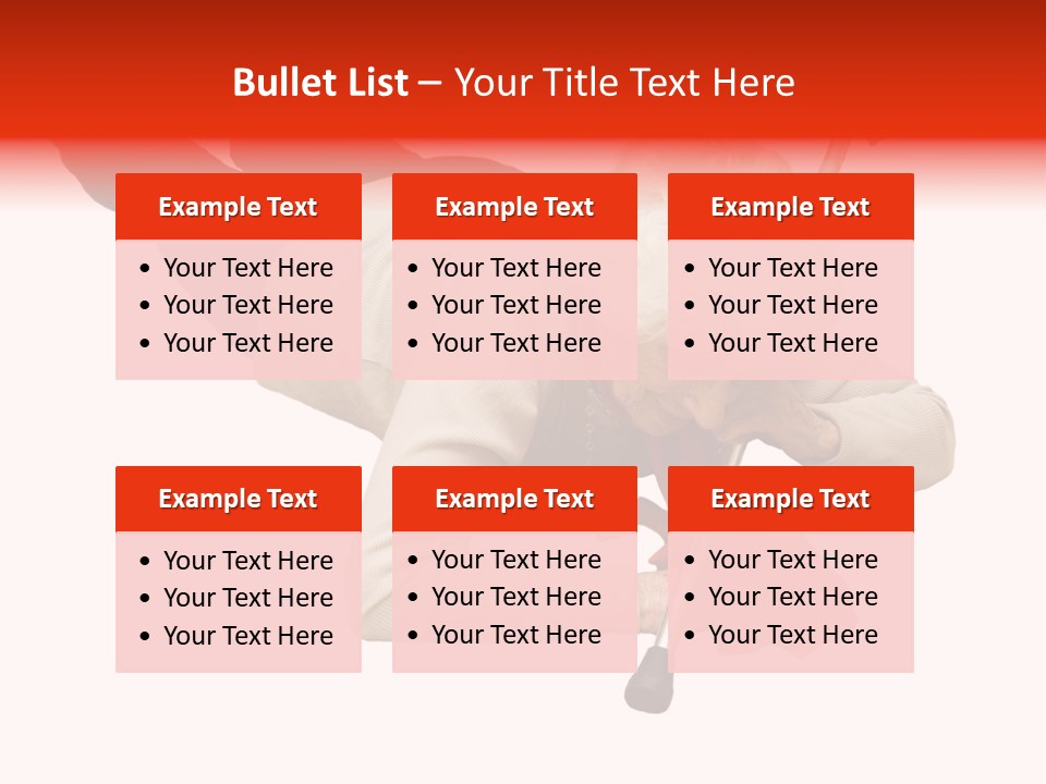 Alone Mobility Handicapped PowerPoint Template