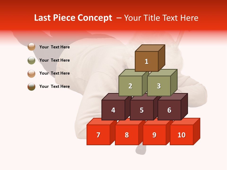 Alone Mobility Handicapped PowerPoint Template