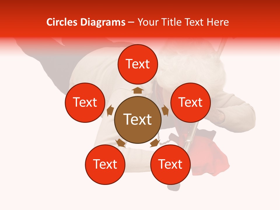 Alone Mobility Handicapped PowerPoint Template