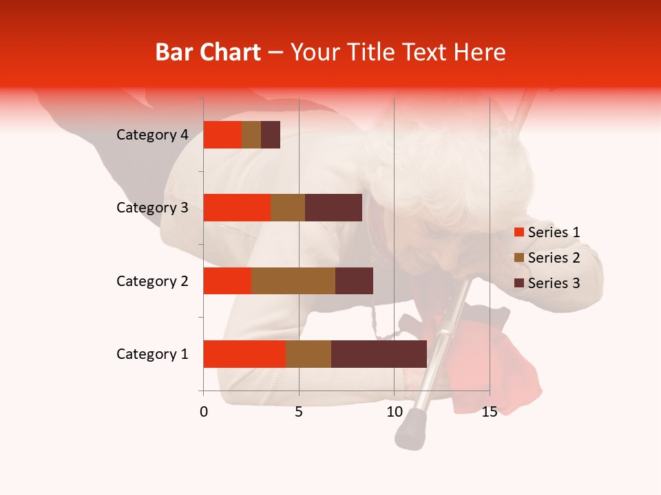 Alone Mobility Handicapped PowerPoint Template