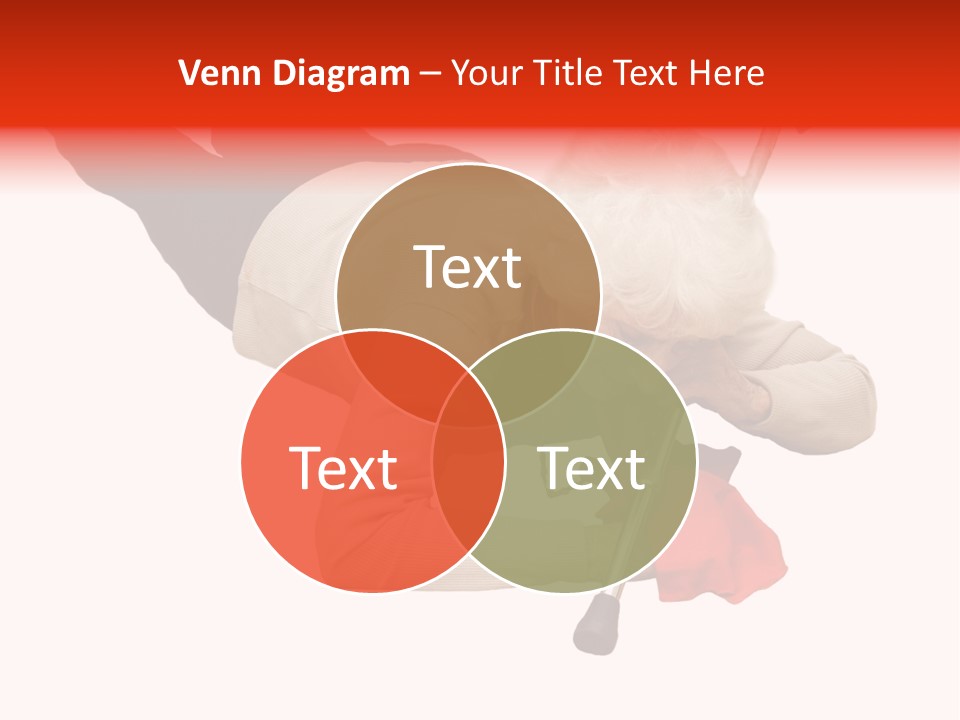 Alone Mobility Handicapped PowerPoint Template