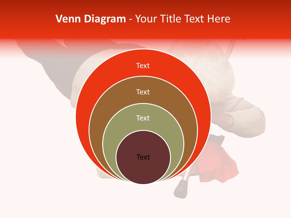 Alone Mobility Handicapped PowerPoint Template