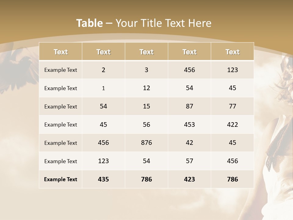 Club Coating Bead PowerPoint Template