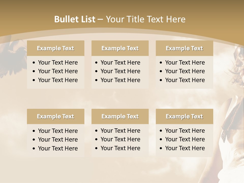 Club Coating Bead PowerPoint Template