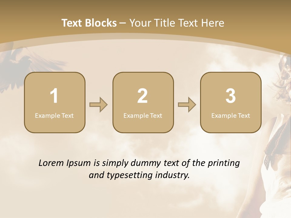 Club Coating Bead PowerPoint Template