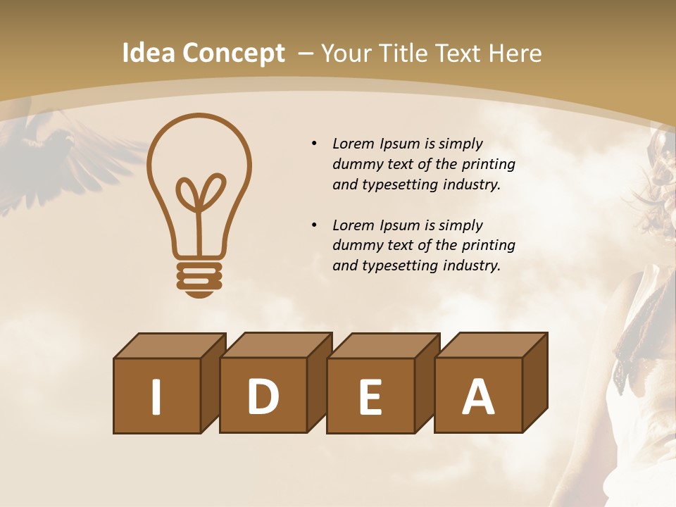 Club Coating Bead PowerPoint Template