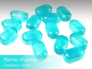 Cough Drop Care PowerPoint Template
