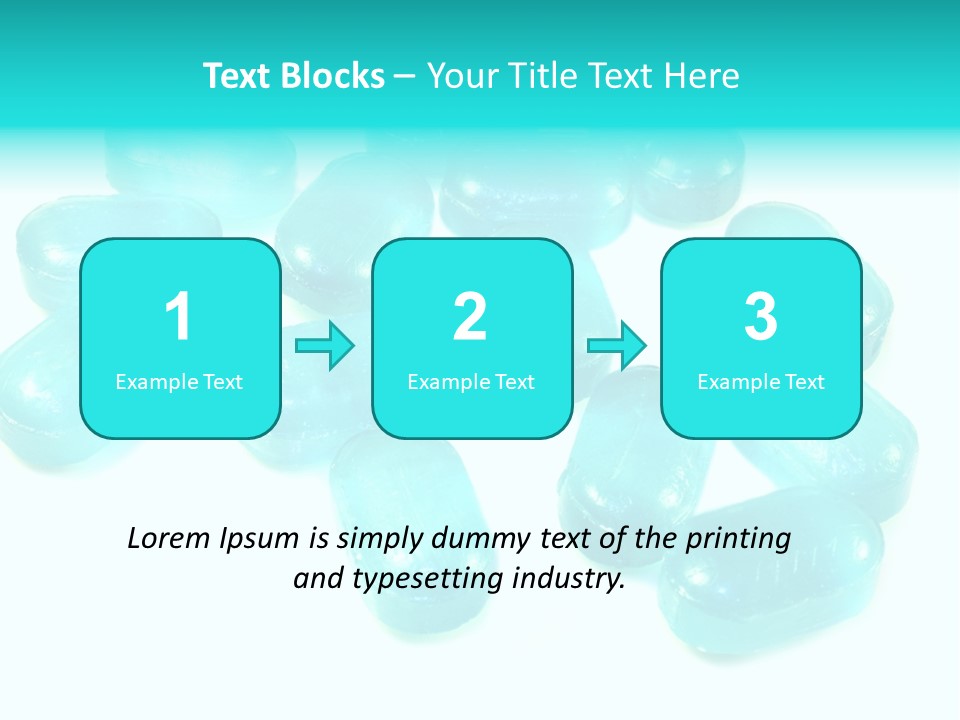 Cough Drop Care PowerPoint Template