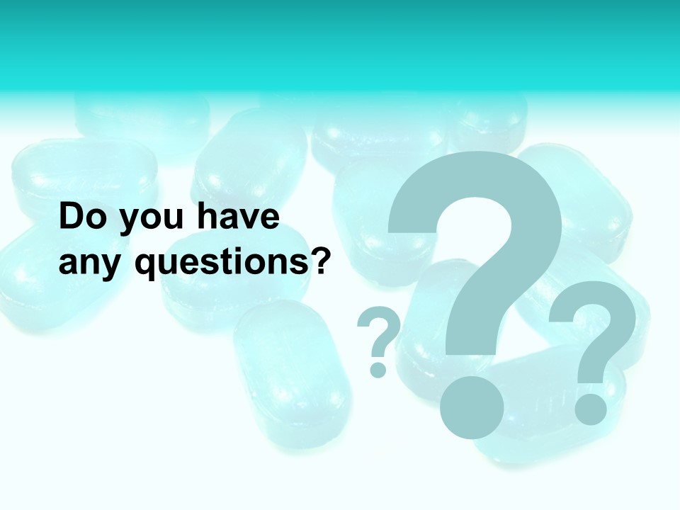 Cough Drop Care PowerPoint Template