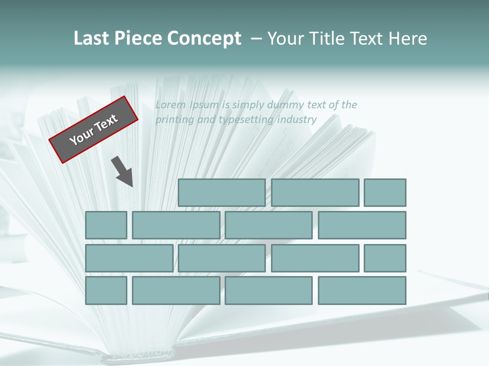 Textbook Teaching Archive PowerPoint Template