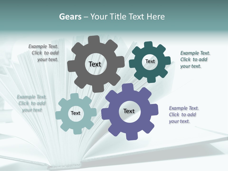 Textbook Teaching Archive PowerPoint Template