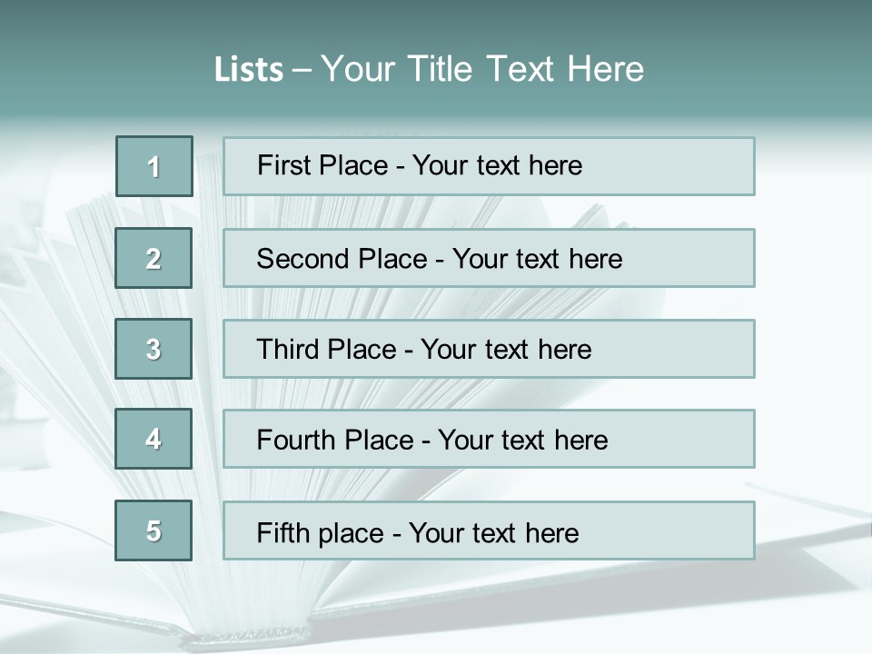 Textbook Teaching Archive PowerPoint Template