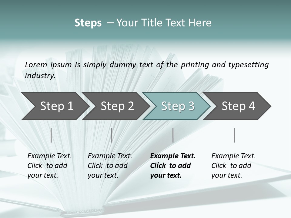 Textbook Teaching Archive PowerPoint Template