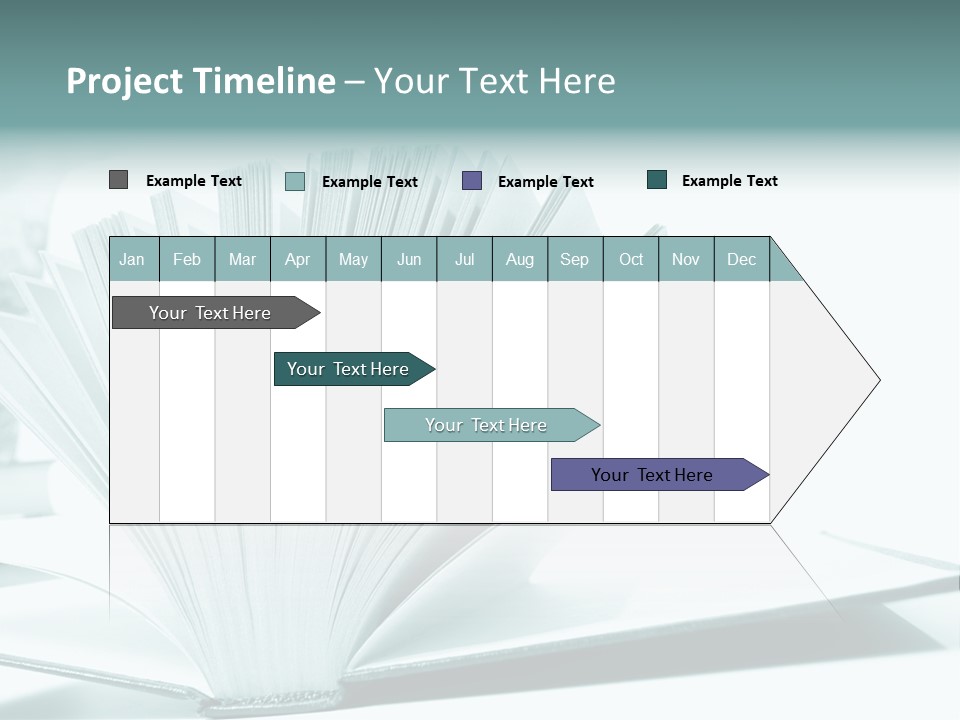 Textbook Teaching Archive PowerPoint Template