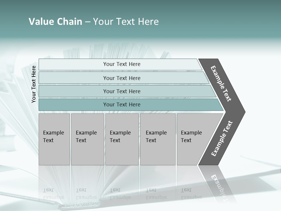 Textbook Teaching Archive PowerPoint Template