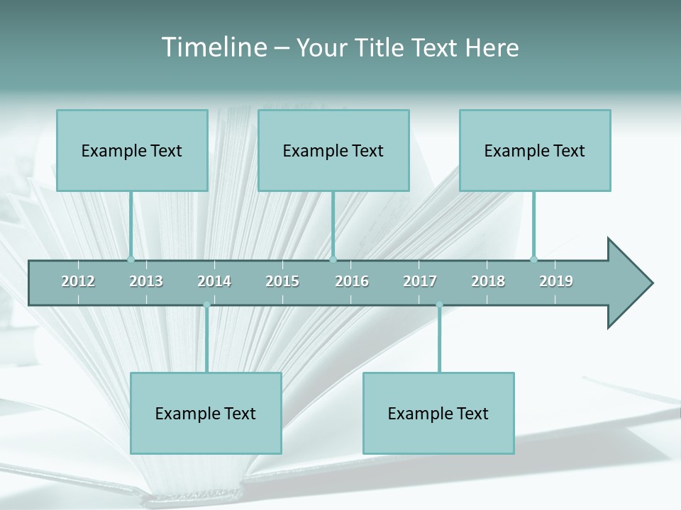 Textbook Teaching Archive PowerPoint Template