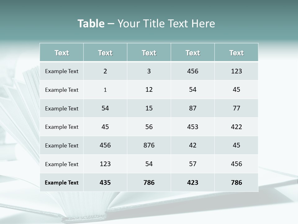 Textbook Teaching Archive PowerPoint Template