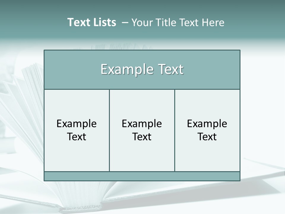 Textbook Teaching Archive PowerPoint Template