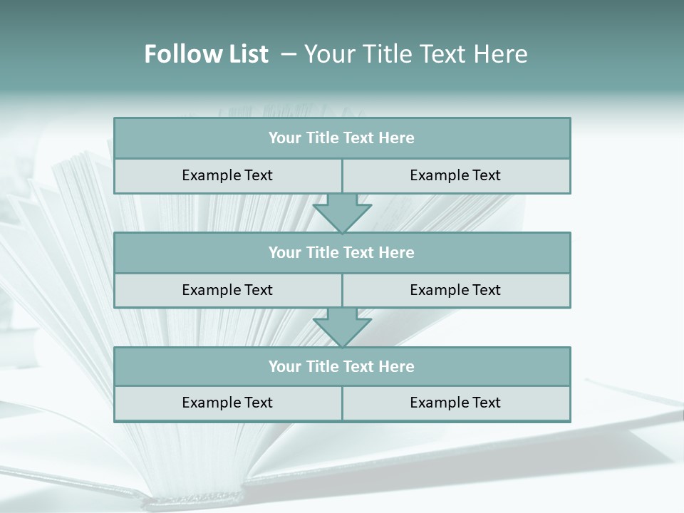 Textbook Teaching Archive PowerPoint Template