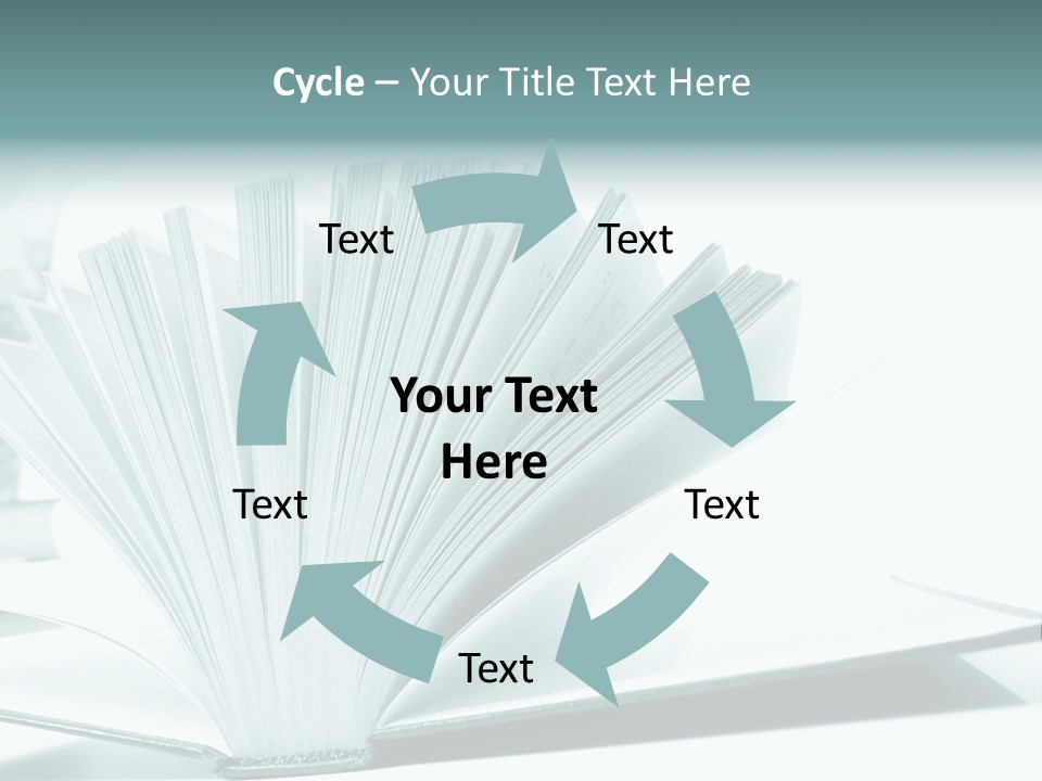 Textbook Teaching Archive PowerPoint Template