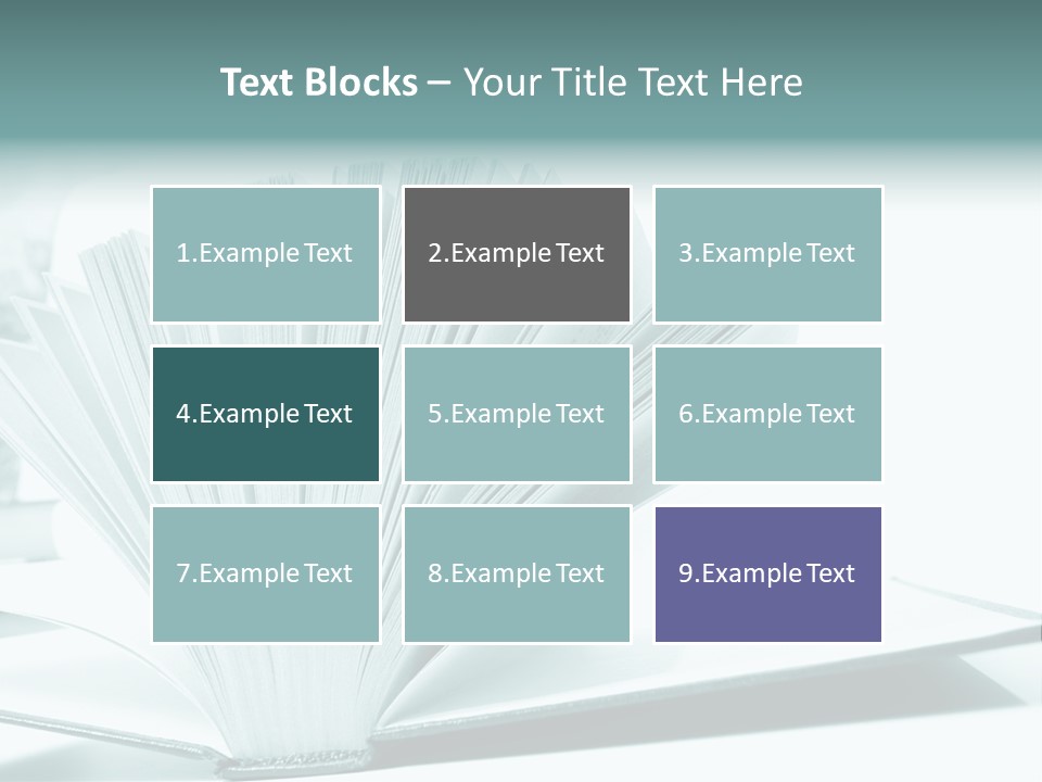 Textbook Teaching Archive PowerPoint Template