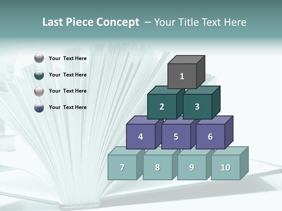 Textbook Teaching Archive PowerPoint Template