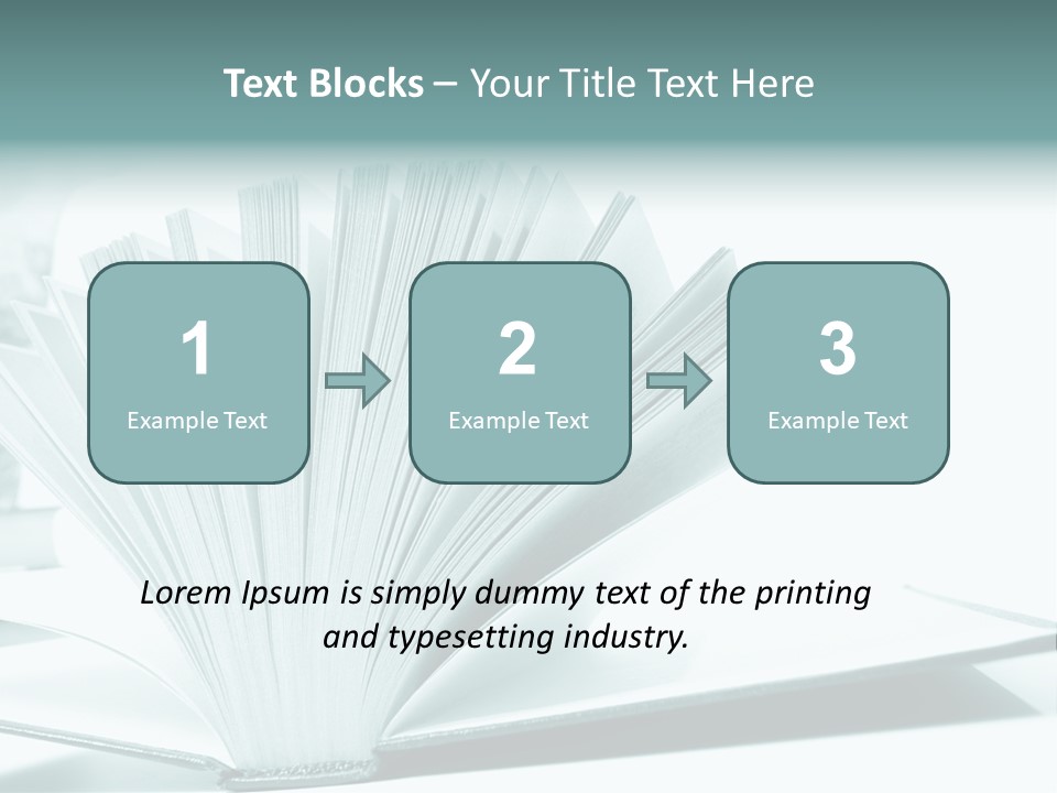 Textbook Teaching Archive PowerPoint Template