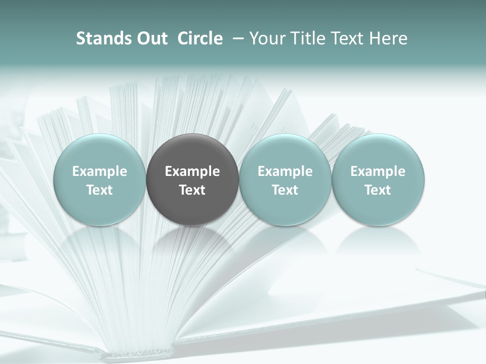 Textbook Teaching Archive PowerPoint Template