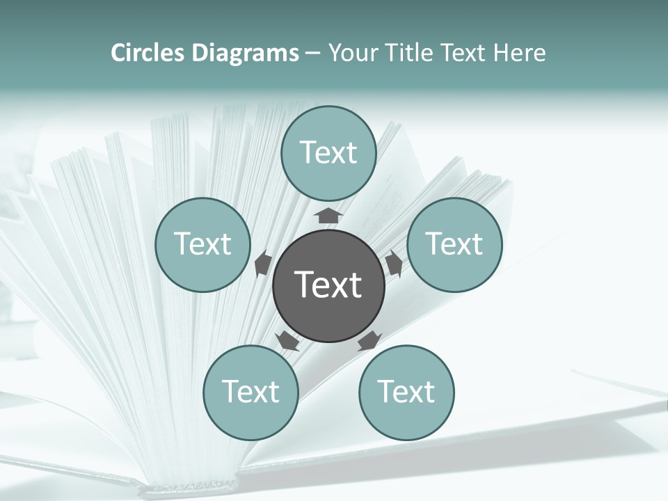 Textbook Teaching Archive PowerPoint Template