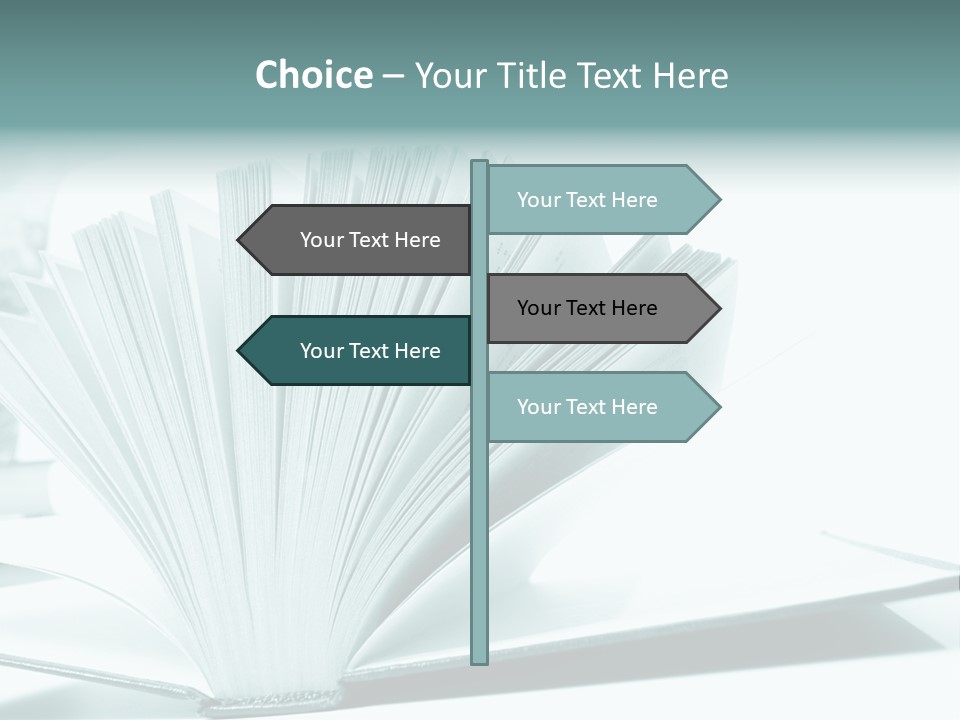 Textbook Teaching Archive PowerPoint Template
