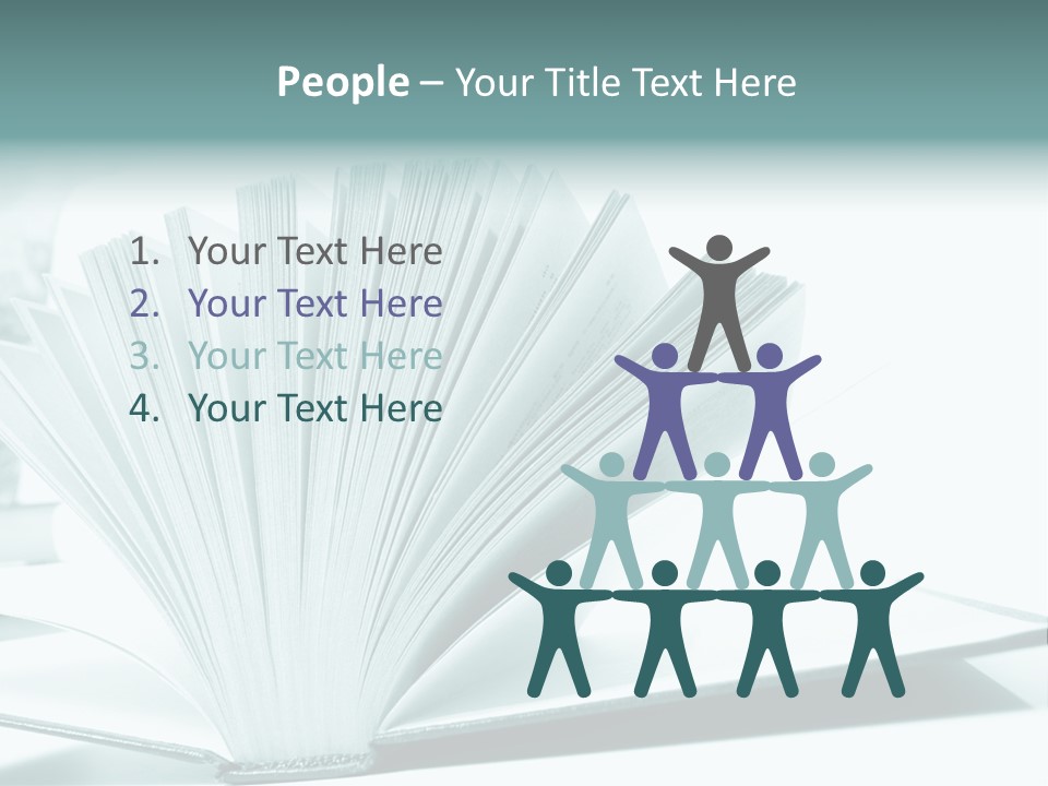 Textbook Teaching Archive PowerPoint Template