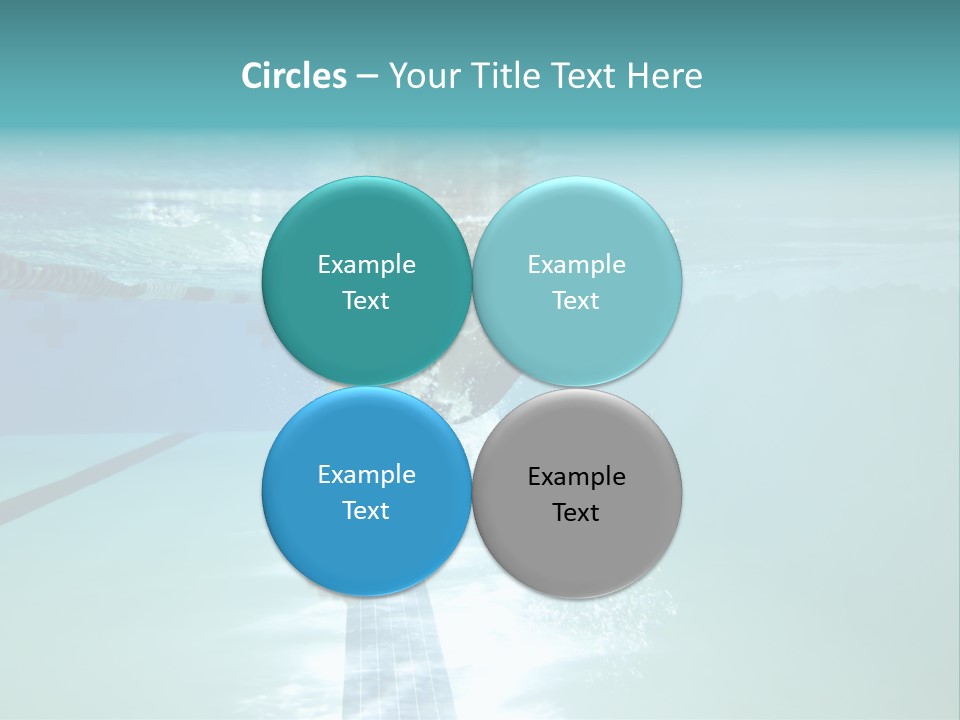 Fitness Skinny Bubble PowerPoint Template