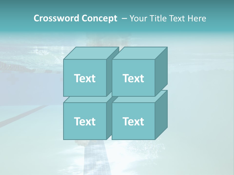 Fitness Skinny Bubble PowerPoint Template