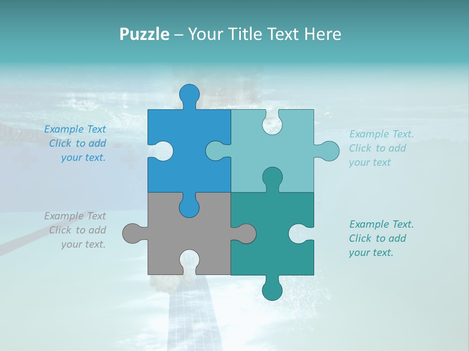 Fitness Skinny Bubble PowerPoint Template