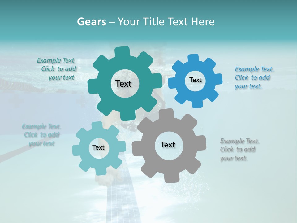 Fitness Skinny Bubble PowerPoint Template