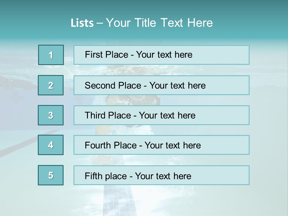 Fitness Skinny Bubble PowerPoint Template