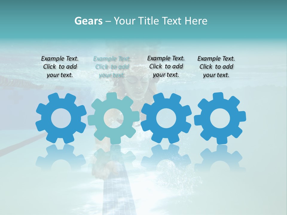 Fitness Skinny Bubble PowerPoint Template