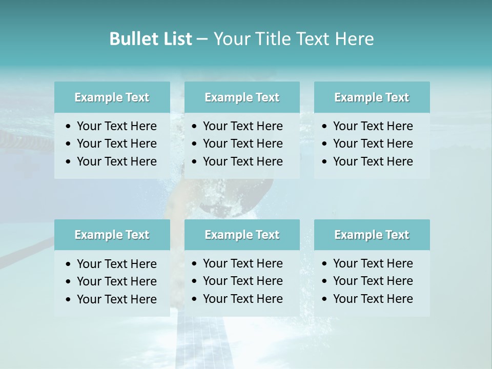 Fitness Skinny Bubble PowerPoint Template