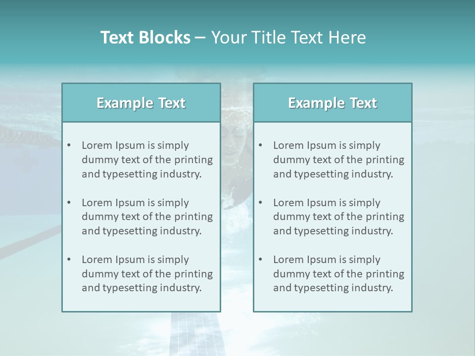 Fitness Skinny Bubble PowerPoint Template