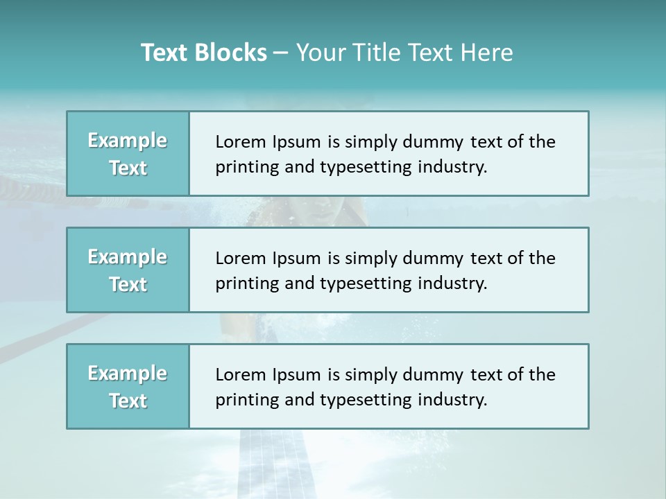 Fitness Skinny Bubble PowerPoint Template