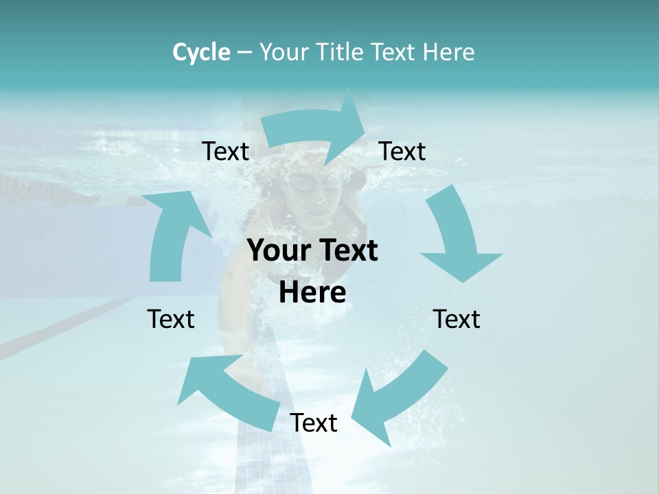Fitness Skinny Bubble PowerPoint Template