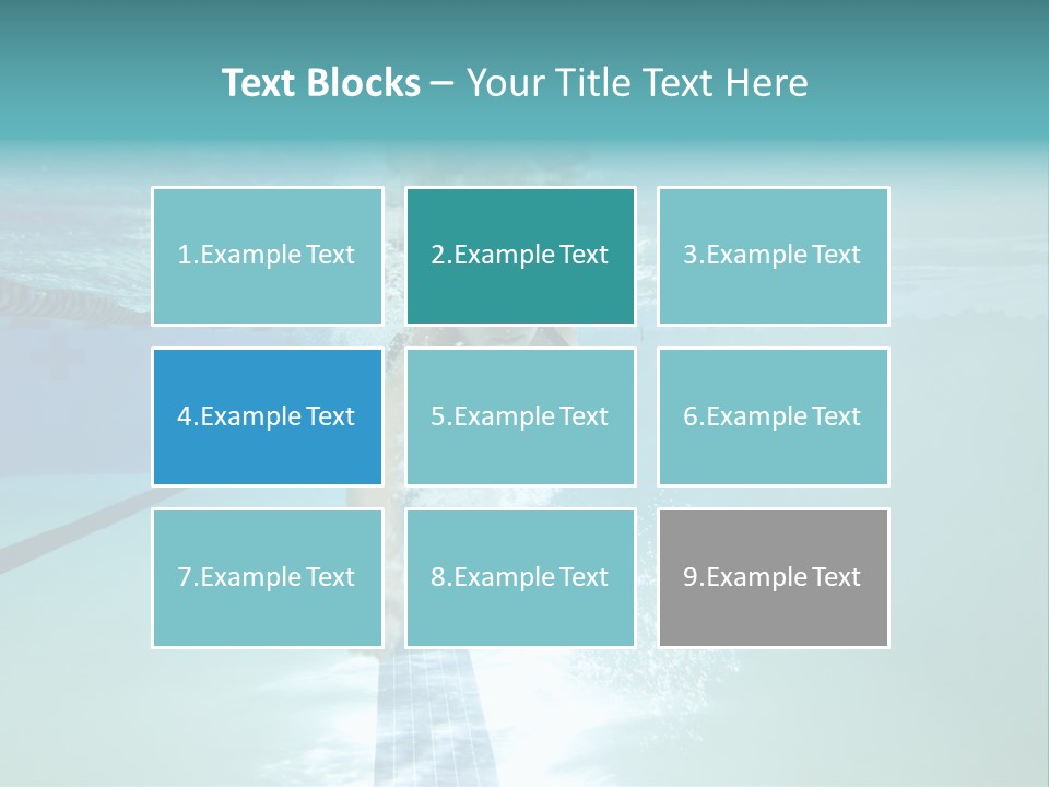 Fitness Skinny Bubble PowerPoint Template